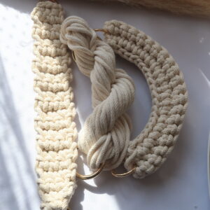 POČETNI tečaj heklanja, online: 3 vrste heklanih remena